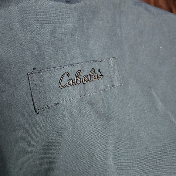 Cabela's Premier Northern Goose Down Parka Coat Jacket Mens Size Large Green C2 - Picture 13 of 15